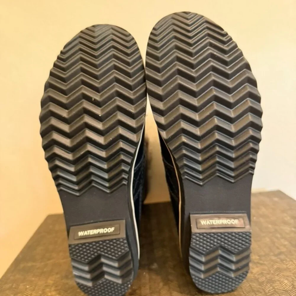 NEW Sorel Joan of Arctic Waterproof Winter Boots in Black - Women's Size 8.5 - Picture 4 of 5